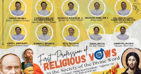 First Vows in the Society of the Divine Word